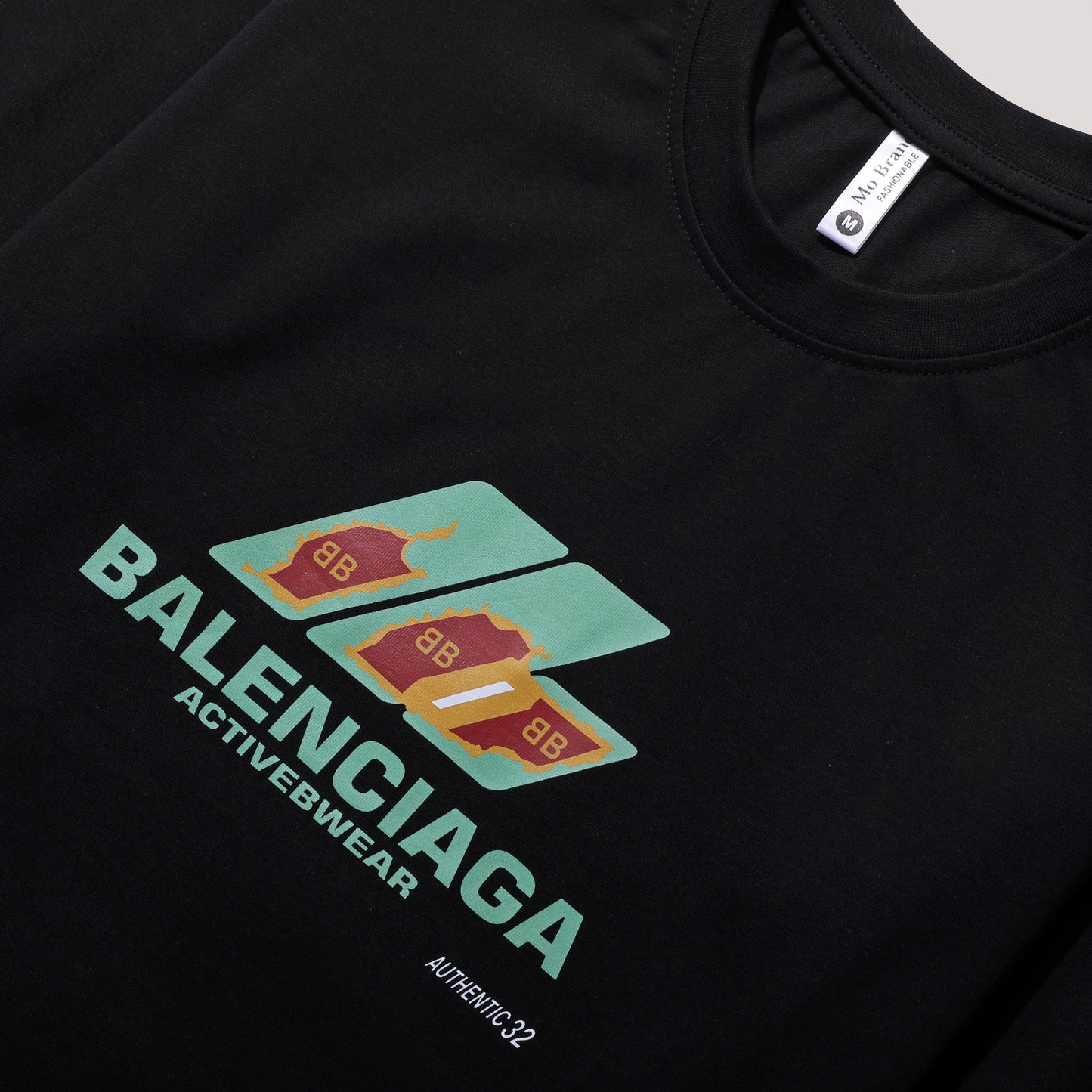 Men’s Cotton T-Shirt – Balenciaga Activewear