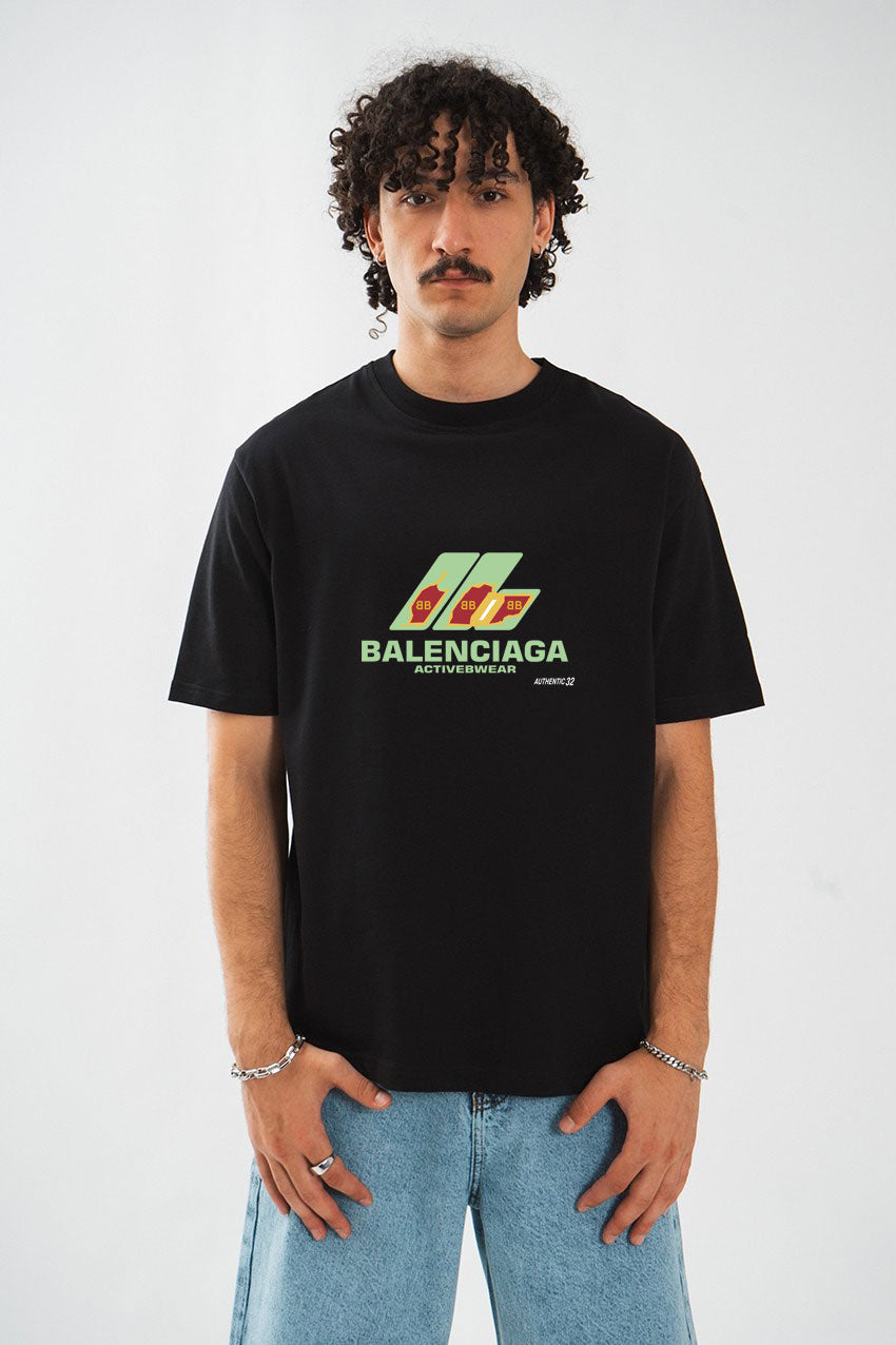 Men’s Cotton T-Shirt – Balenciaga Activewear