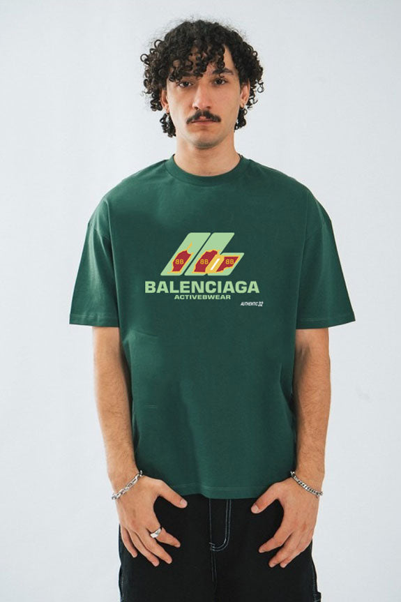 Men’s Cotton T-Shirt – Balenciaga Activewear