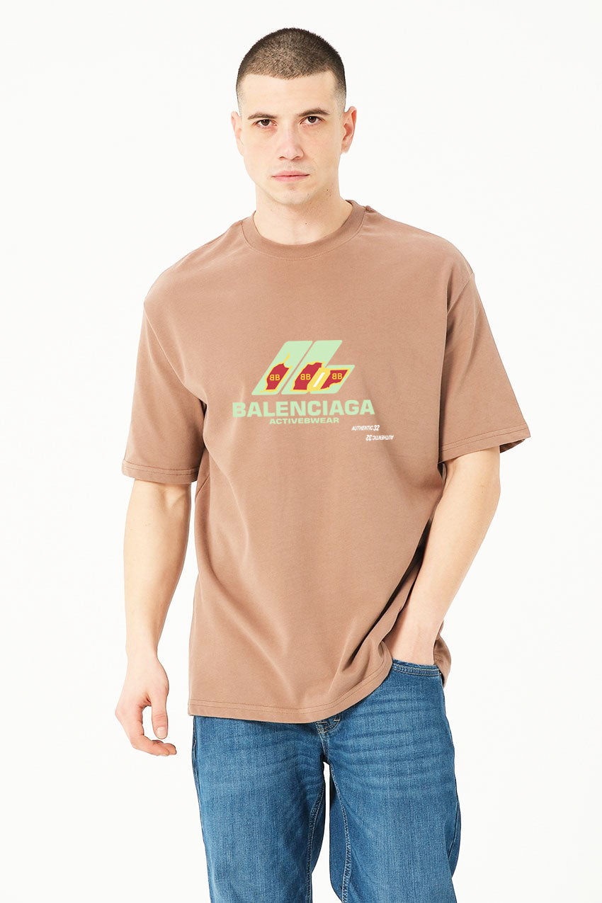 Men’s Cotton T-Shirt – Balenciaga Activewear
