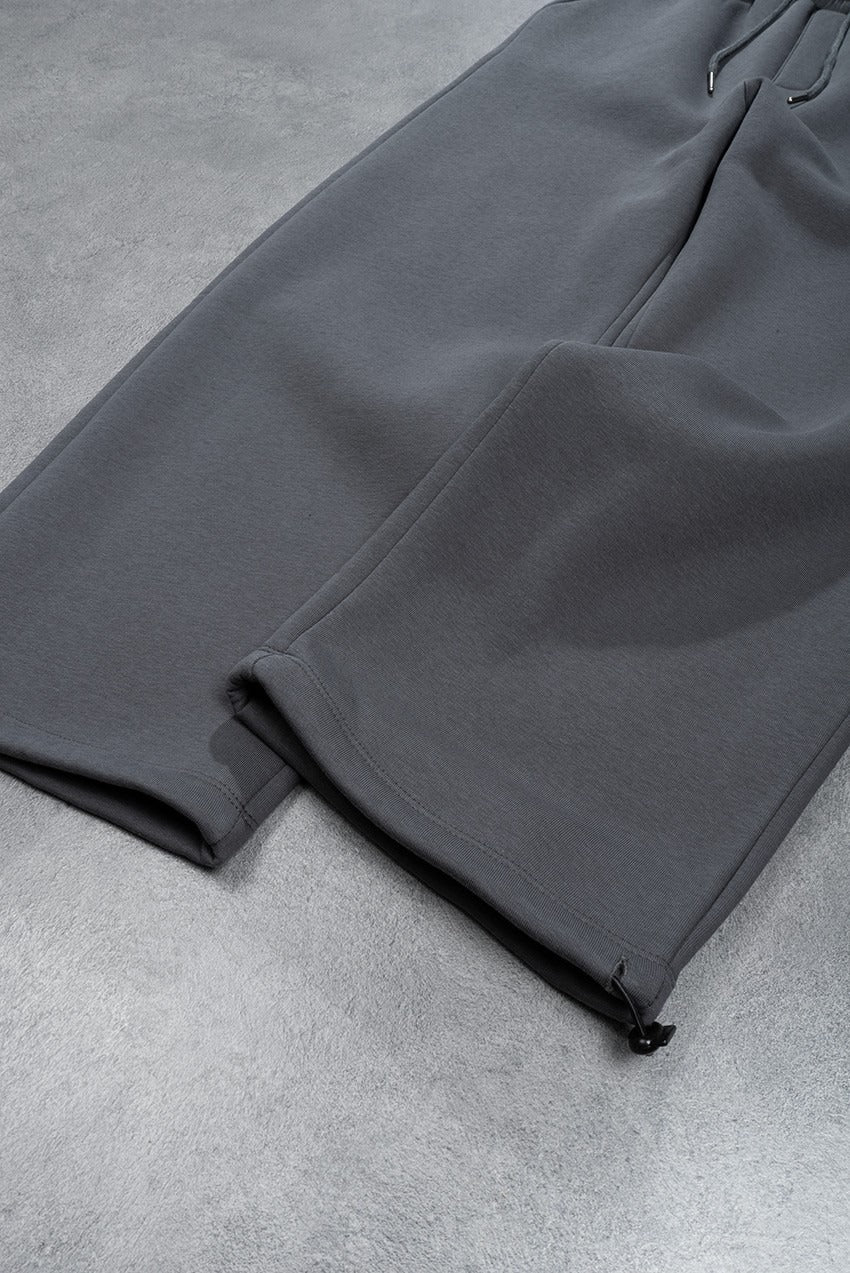 ESSENTIALS Amsterdam wide leg Dark Gray