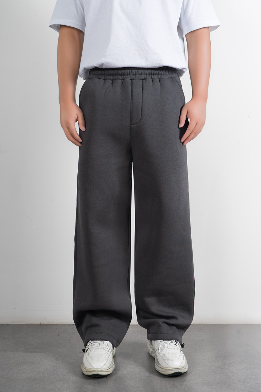 ESSENTIALS Amsterdam wide leg Dark Gray