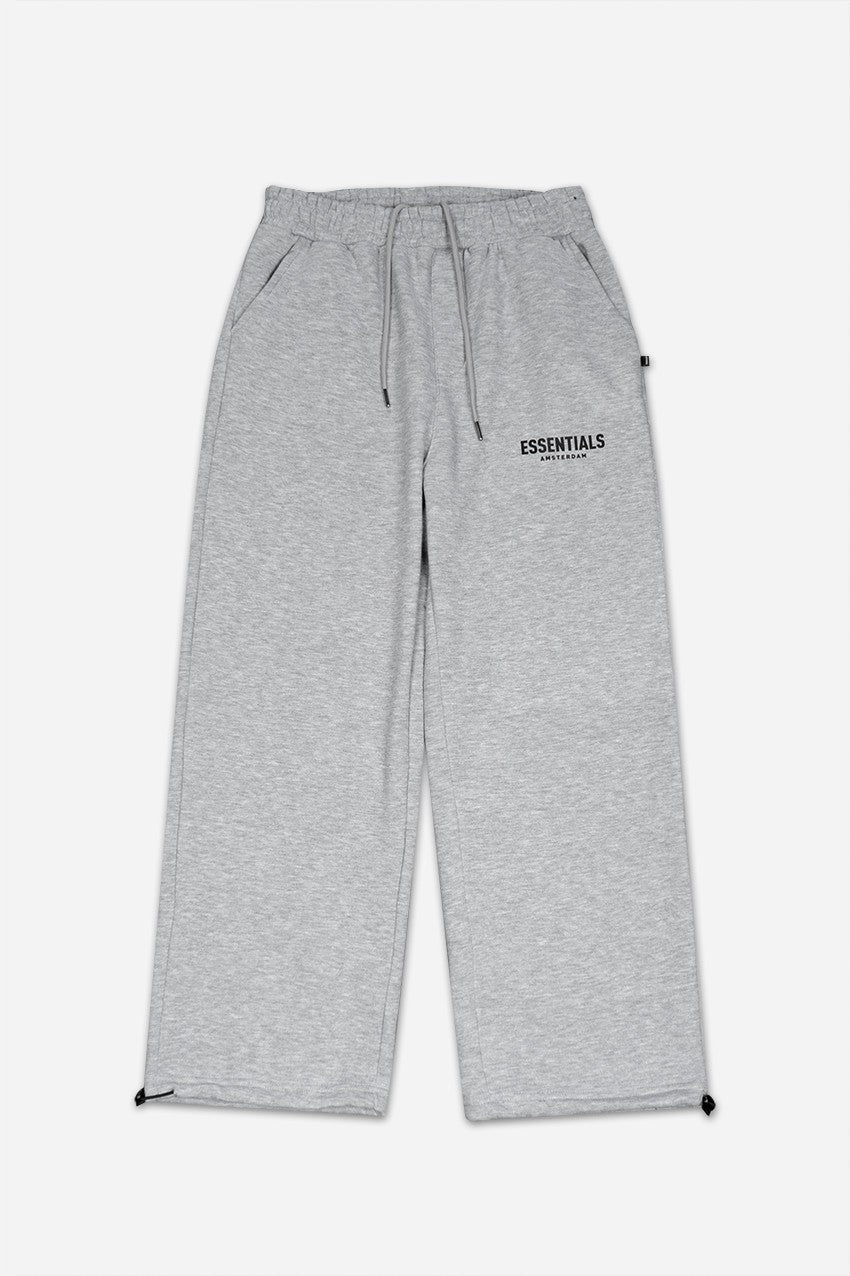ESSENTIALS Amsterdam wide leg Gray