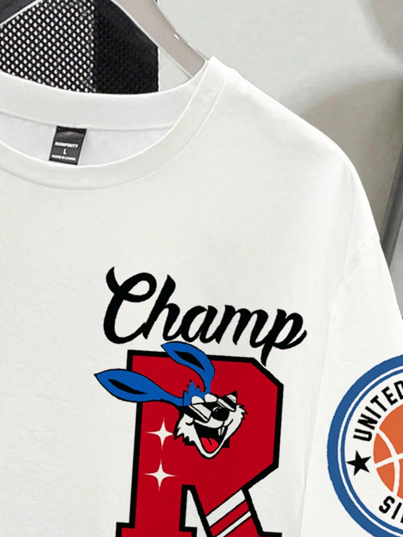 Champ - تيشيرت قطن مستورد
